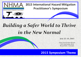 graphic for international hazard mitigation practioners sympsium