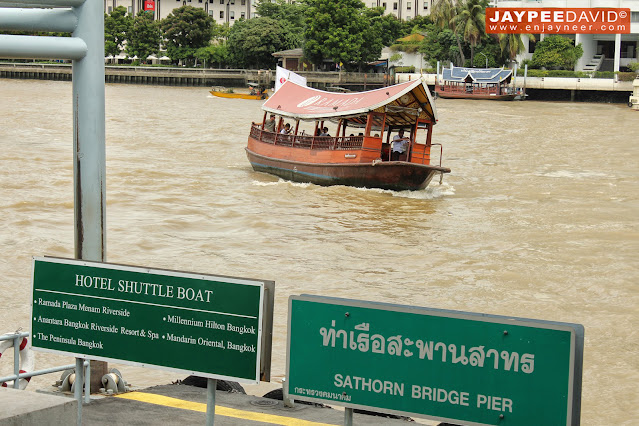 Bangkok, Thailand, BKK, Peninsula Hotel, boat shuttle