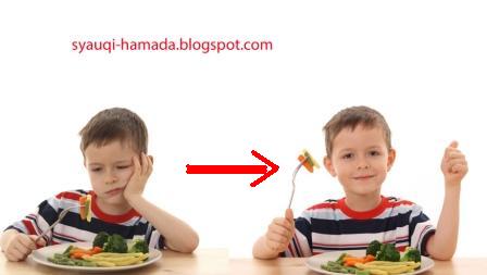  Cara  Membuat  Anak  Mau Makan  dan Nafsu Makan  Bertambah