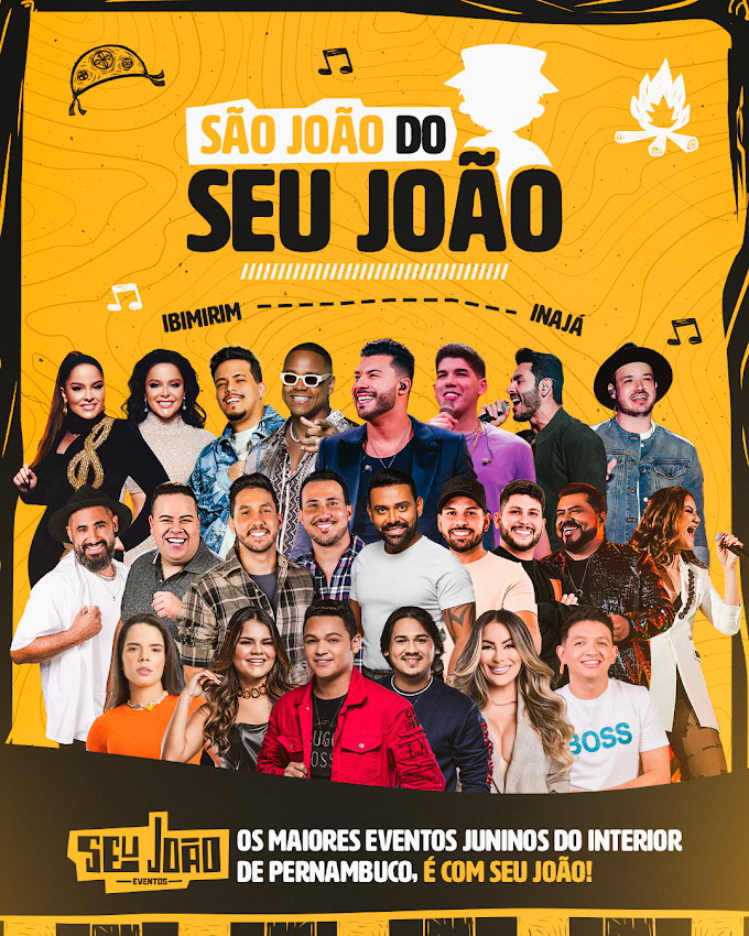 SEU JOÃO Eventos garante o sucesso as festas de Santo Antônio e de Santo Antônio levando grandes atrações  a Ibimirim e Inajá , no Sertão