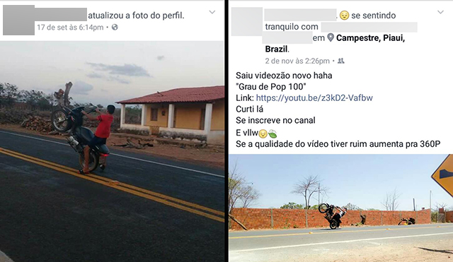 Motociclistas são indiciados por direção perigosa em Cocal e Cocal dos Alves