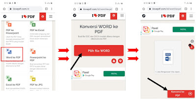 Cara Mengubah Word ke PDF di HP