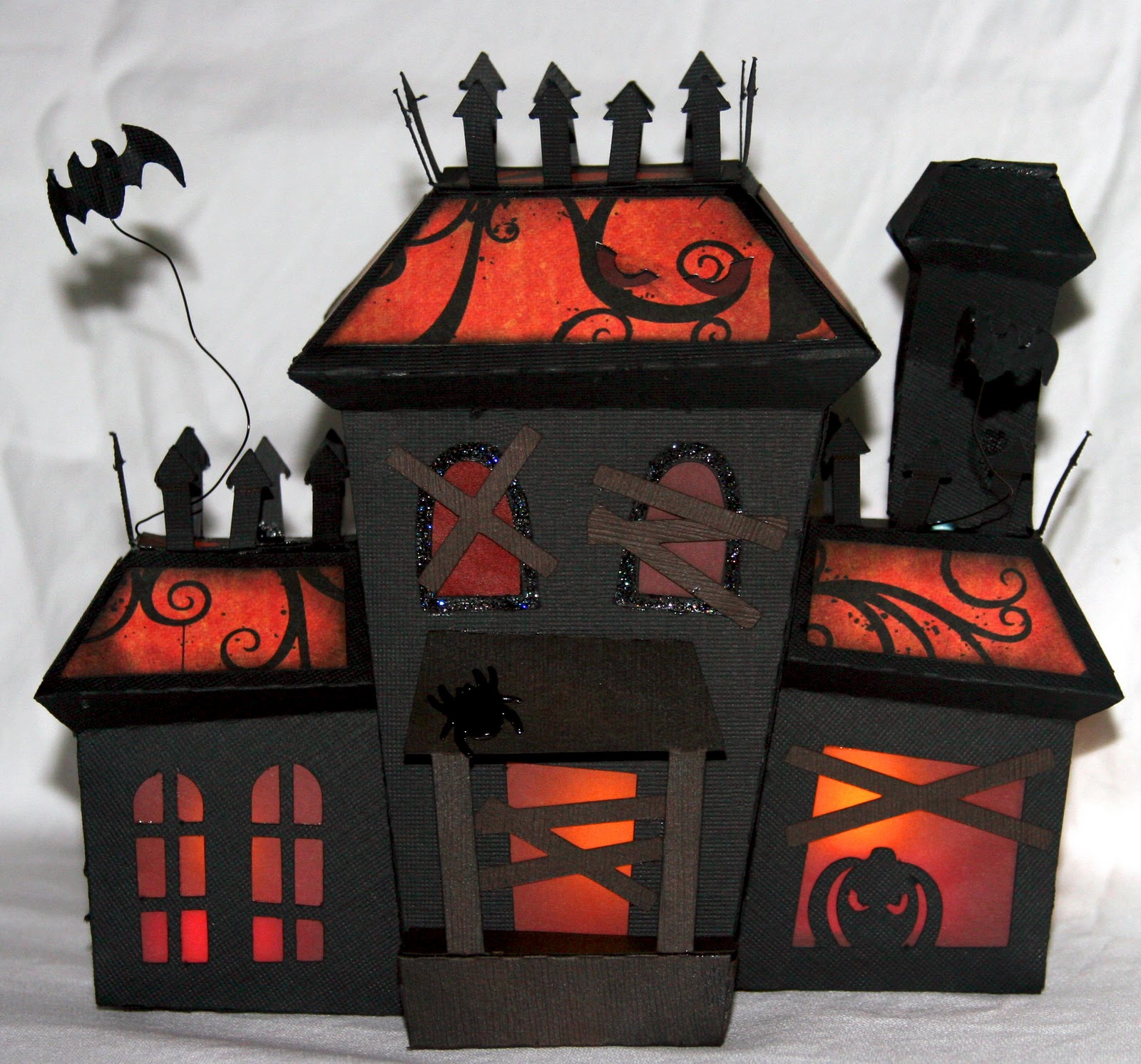 Download OBX Stamping & Crafting: SVGcuts.com 3D Haunted House