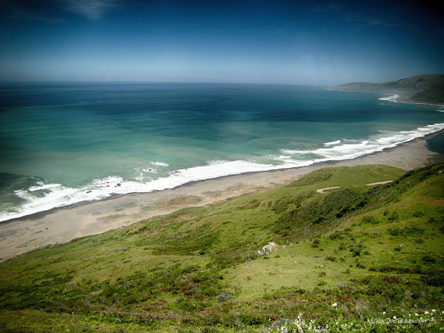 northern California coast geology tectonics san andreas travel field trip Ferndale Petrolia Cape Mendocino Punta Gorda copyright rocdoctravel.com