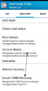 Cara Mudah Root Dan Install Cwm Smartfren Andromax