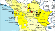 Cartina Politica Toscana Con Province
