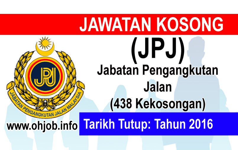Job Vacancy at Jabatan Pengangkutan Jalan (JPJ) - JAWATAN 