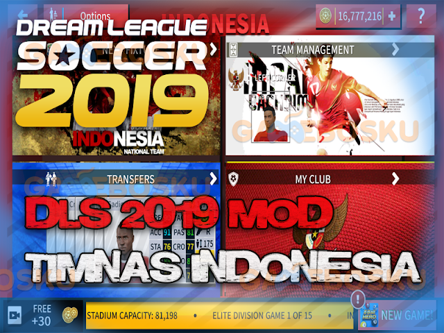 Dream League Soccer 2019 MOD Timnas Indonesia V 6 12 