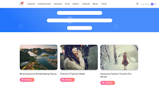 2 New  Premium Blogger Templates For Blogger Free Download 2020