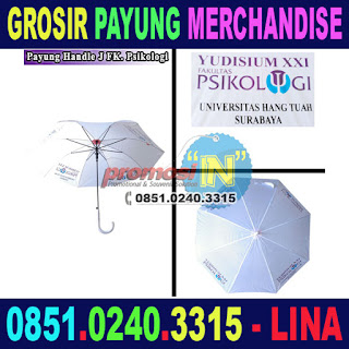 Jual Merchandise Payung Murah Grosir Yudisium Universitas Hang Tuah Surabaya