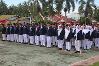 Kegiatan Sosialisasi Pemilih Pemula di SMK Negeri 2 Singkawang.