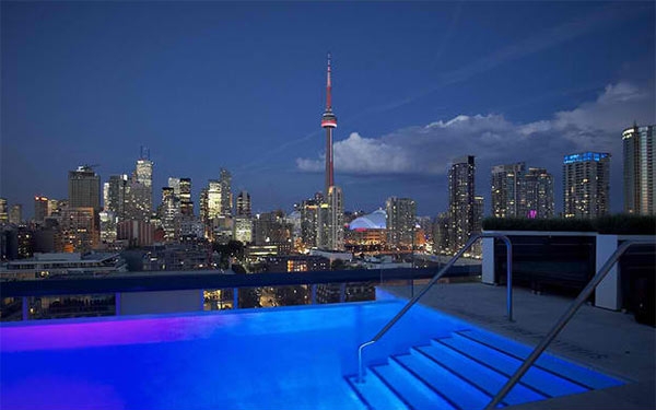 15 Rooftop swimming pools by www.homado.com