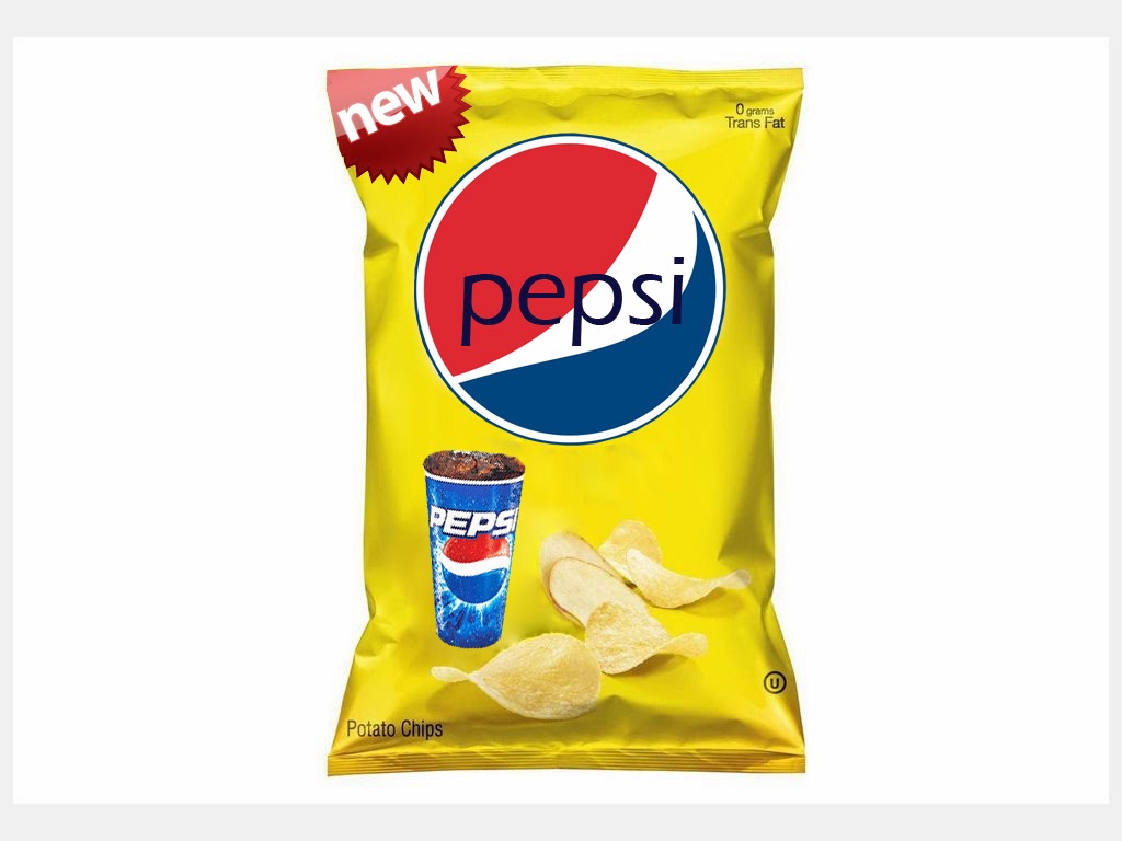 Potato Chips and Pepsi