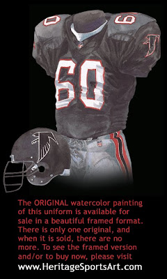 Atlanta Falcons 2001 uniform