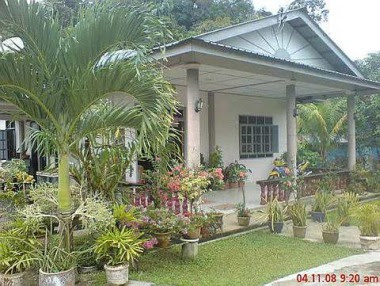 Home sweet home: One of the homestay houses in Kampung Melayu Tebakang.