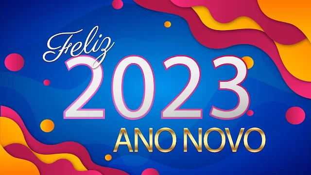 Feliz Ano Novo 2023 Papel de Parede e Fundo 2023