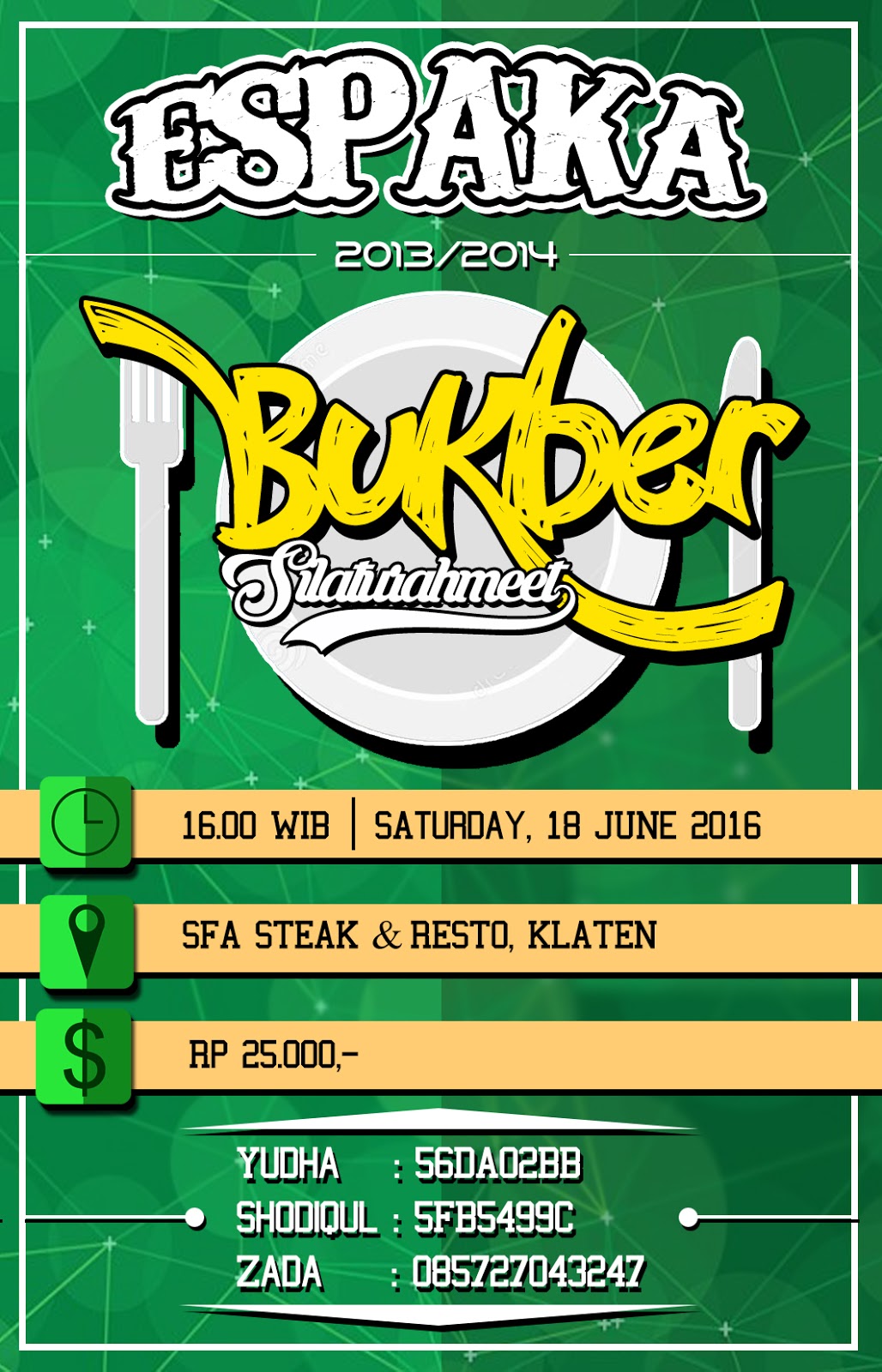 Desain Undangan Bukber Keren PSD  Share For You