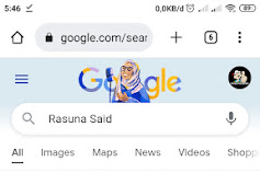 Today's Google Doodle: Rasuna Said, Muslim Women Fighting for Freedom and Women's Emancipation