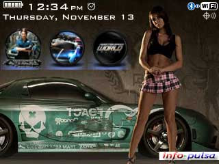 NFS Most Wanted - BlackBerry Theme