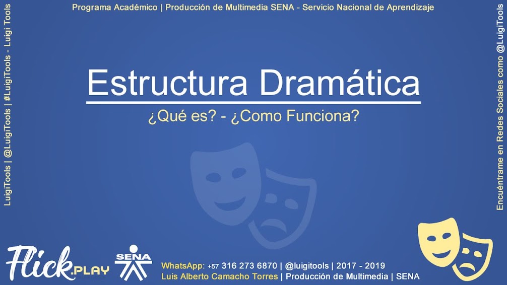 Evidencia 4: Estructura Dramática Aplicada en el Proyecto Multimedia | Producción de Multimedia - SENA Servicio Nacional de Aprendizaje | Luigi Tools @LuigiTools #LuigiTools