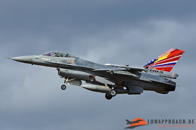 Belgian F16 special tail color