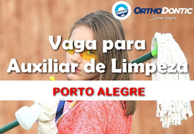 Vaga para Auxiliar de Serviços Gerais em Porto Alegre