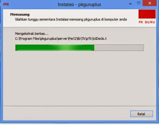 Proses Installer Aplikasi PK Guru