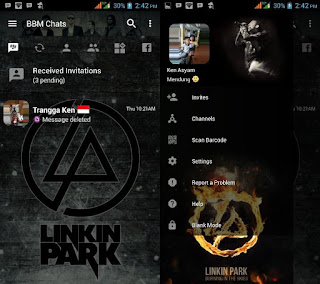 BBM LINKIN PARK Terbaru Clone v3.2.5.12 Full version