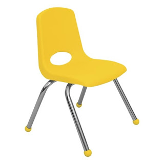 Yellow Classroom Chair from School Outlet