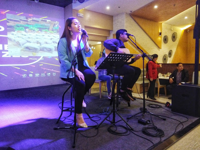 Performers are Anica, Ivan, and Daryl - an indie acoustic band