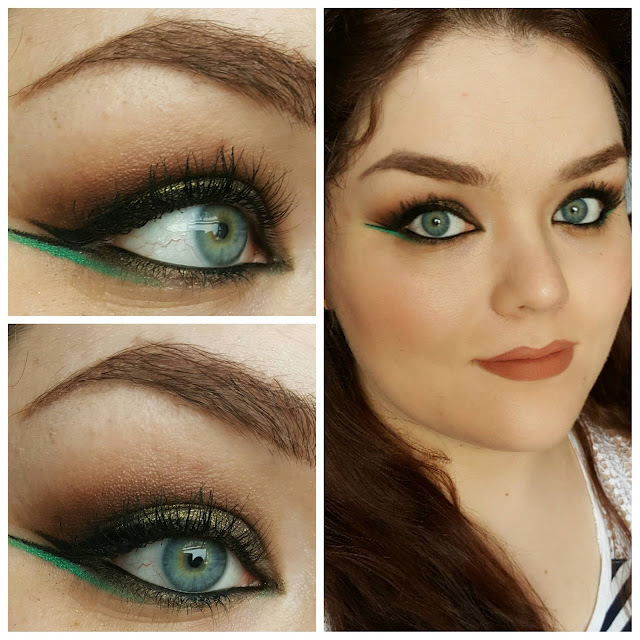 VICE 4 TUTORIAL/URBAN DECAY TUTORIAL/MAC GOLDEN OLIVE PIGMENT/GEOMTRIC EYELINER