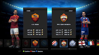 roma vs cska