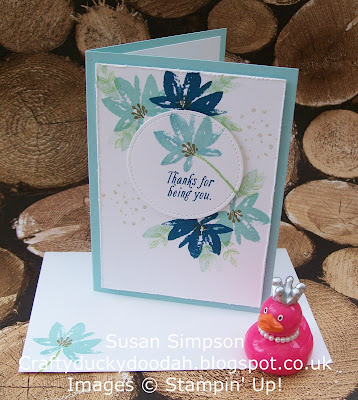 Stampin' Up! UK Independent Demonstrator Susan Simpson, Craftyduckydoodah!, Avant Garden SAB 2017, Coffee & Cards Project February 2017, Supplies available 24/7, 