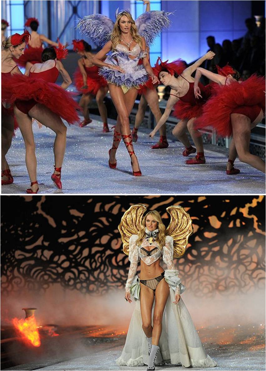 SA Angel, Candice Swanepoel, Opens Victoria Secret Show 2011