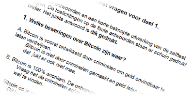 Bitcoincursus zelftest