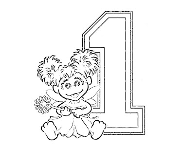#7 Abby Cadabby Coloring Page