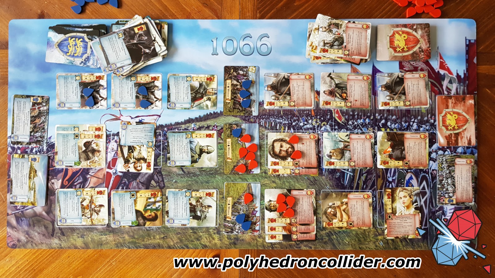 1066 Tears to Many Many Mothers Board Game Review - In Play from Above