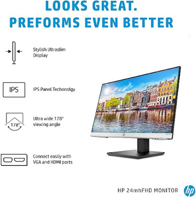 HP 24mh FHD monitor specification or features