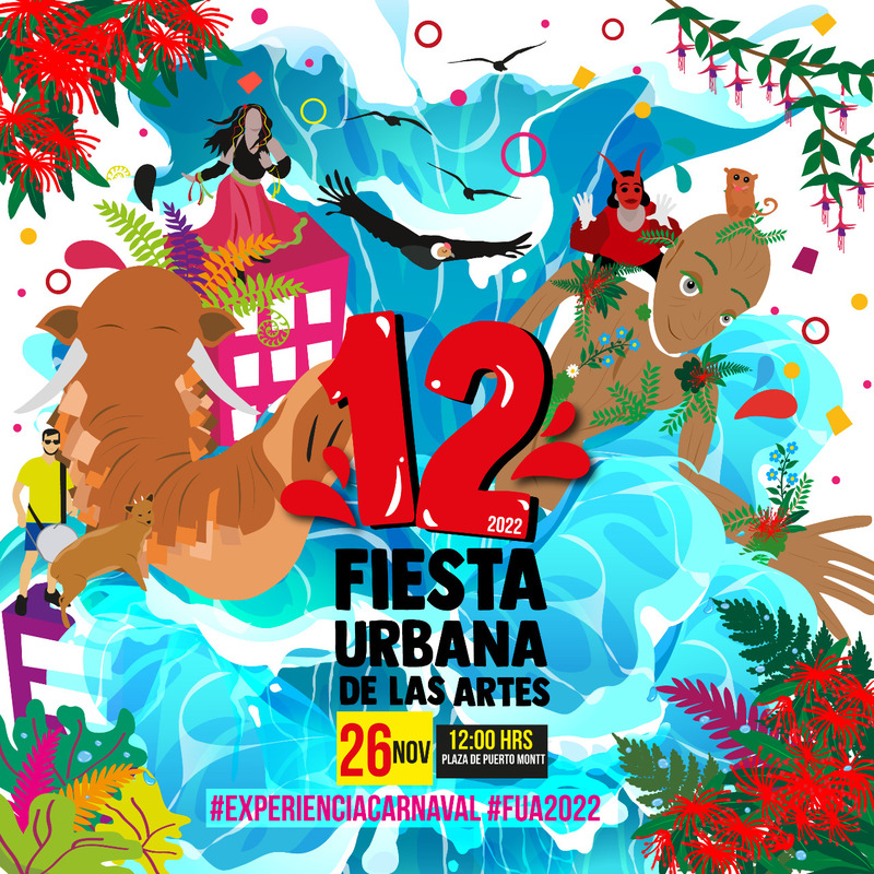 Realizarán la 12° versión de la Fiesta Urbana de las Artes en Puerto Montt
