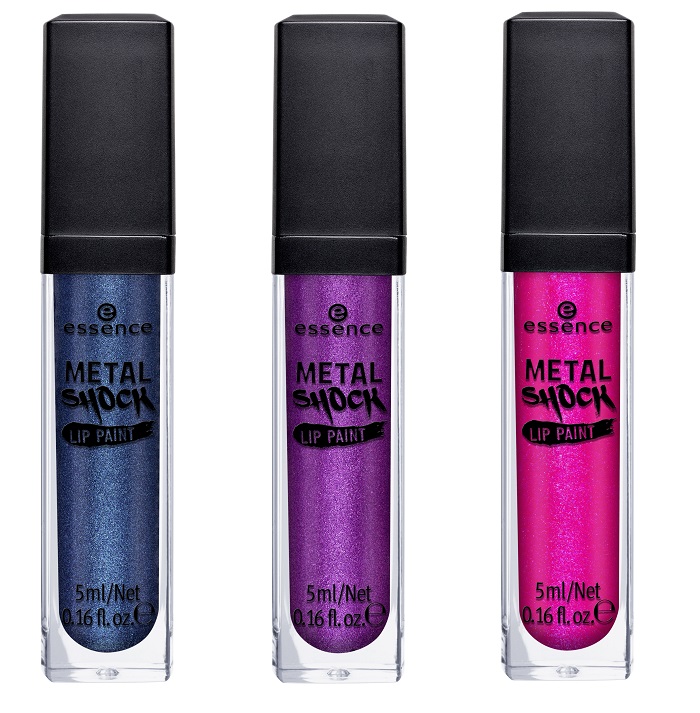 essence awesoMETALLICS metal shock lip paint