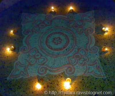 Rangoli_Red_Deepam_7