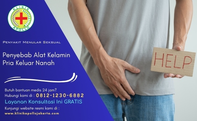 Ilustrasi Penyebab Alat Kelamin Pria Keluar Nanah