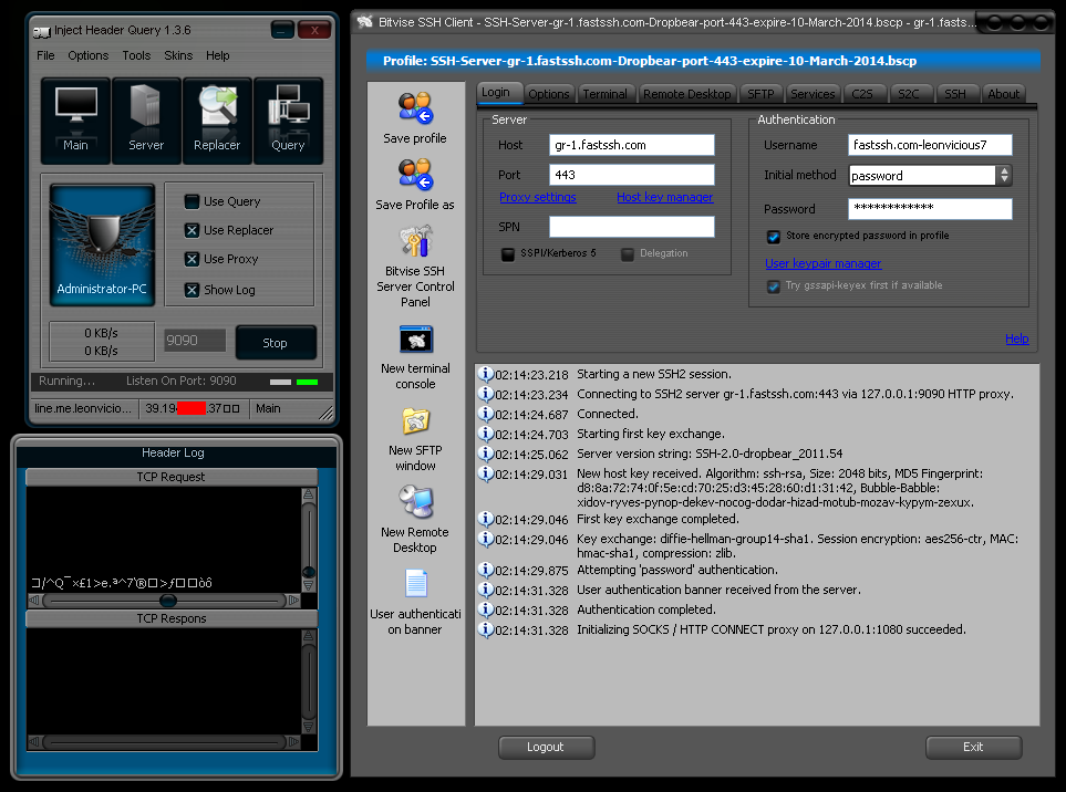 Config IHQ T-SEL +SSH (8 Maret 2014) 