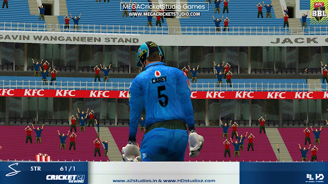 KFC BBL 2021 Patch free download for EA Cricket 07