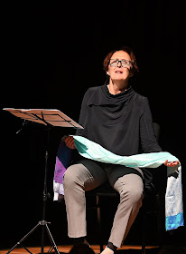 Fiona Shaw at Milton Court 2019 (Photo  Mark Allan / Barbican)