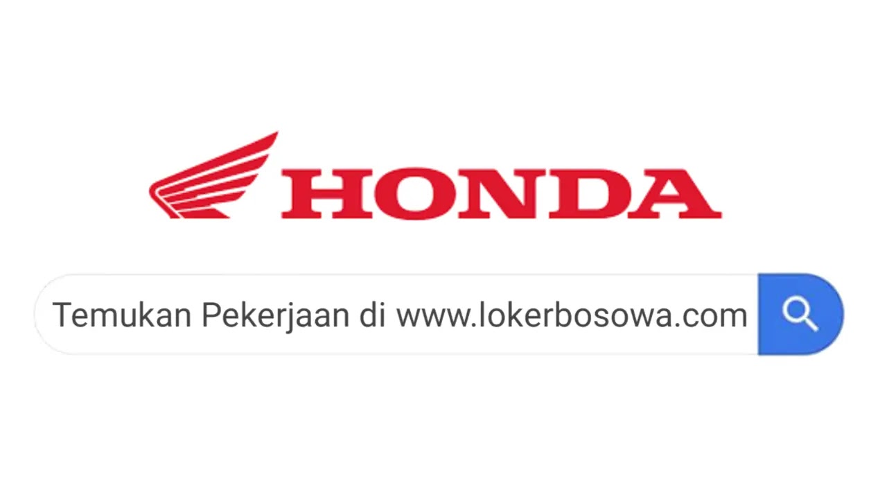 Lowongan Kerja Operator Produksi PT Astra Honda (AHM) Terbaru