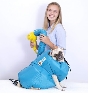 Puff-N-Fluff Dog Dryer, AWESOME Dog Drying