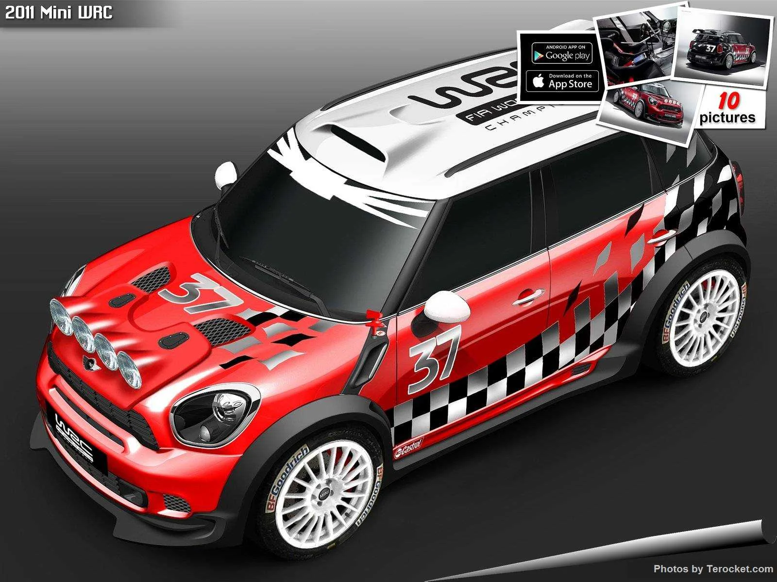 Hình ảnh xe ô tô Mini WRC 2011 & nội ngoại thất