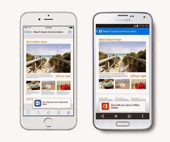 Dropbox para iOS integra la edición de documentos de Microsoft Office