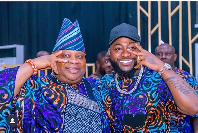 The Executive  Governor Of Osun State My Uncle  My Bloodline  Davido Lovely Birthday wishes  To His  Uncle
